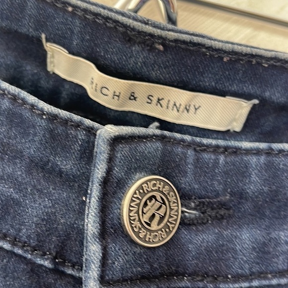 RICH AND SKINNY Dark Jeans Size 27 - Picture 5 of 6